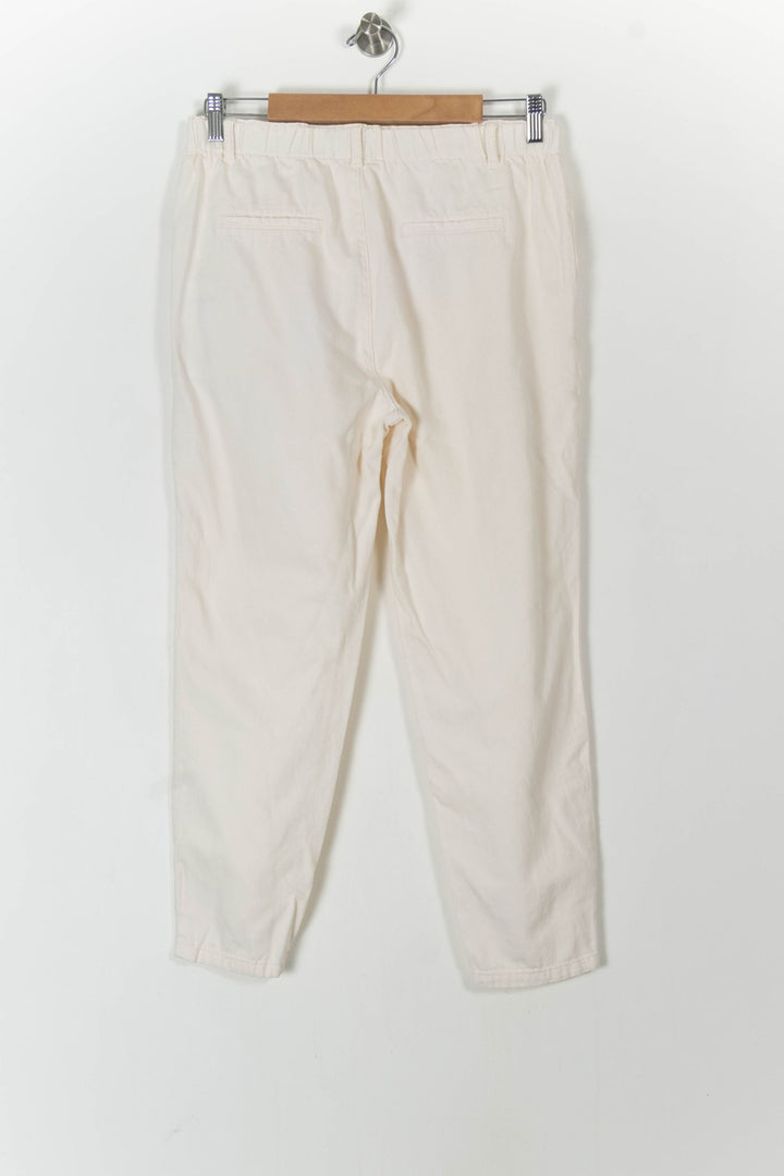 Pantalon Chino Blanc - Taille L/40 de la marque Maison 123 | PARAD20499 - Vendu par Paradigme - Image 4