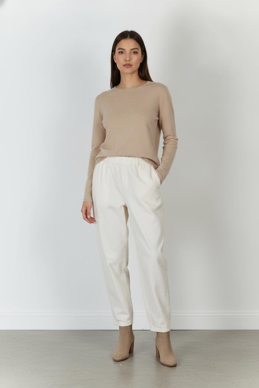 Pantalon Chino Blanc - Taille L/40 de la marque Maison 123 | PARAD20499 - Vendu par Paradigme - Image 1