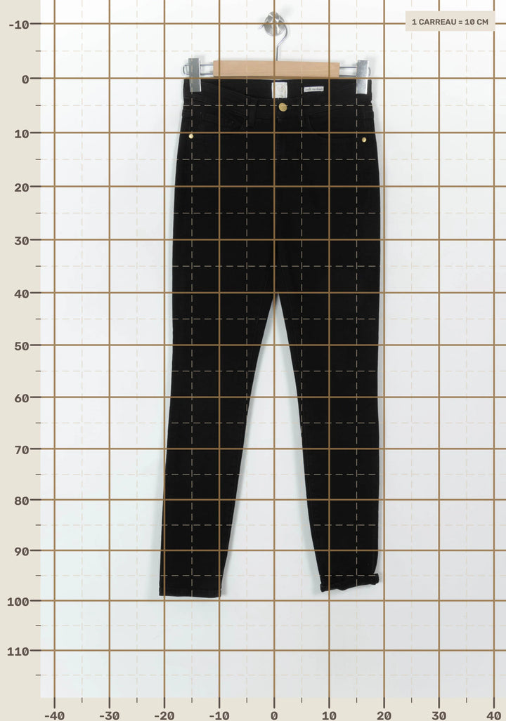Jean Skinny Noir - Taille S/36 de la marque Des petits hauts | PARAD20532 - Vendu par Paradigme - Image 4
