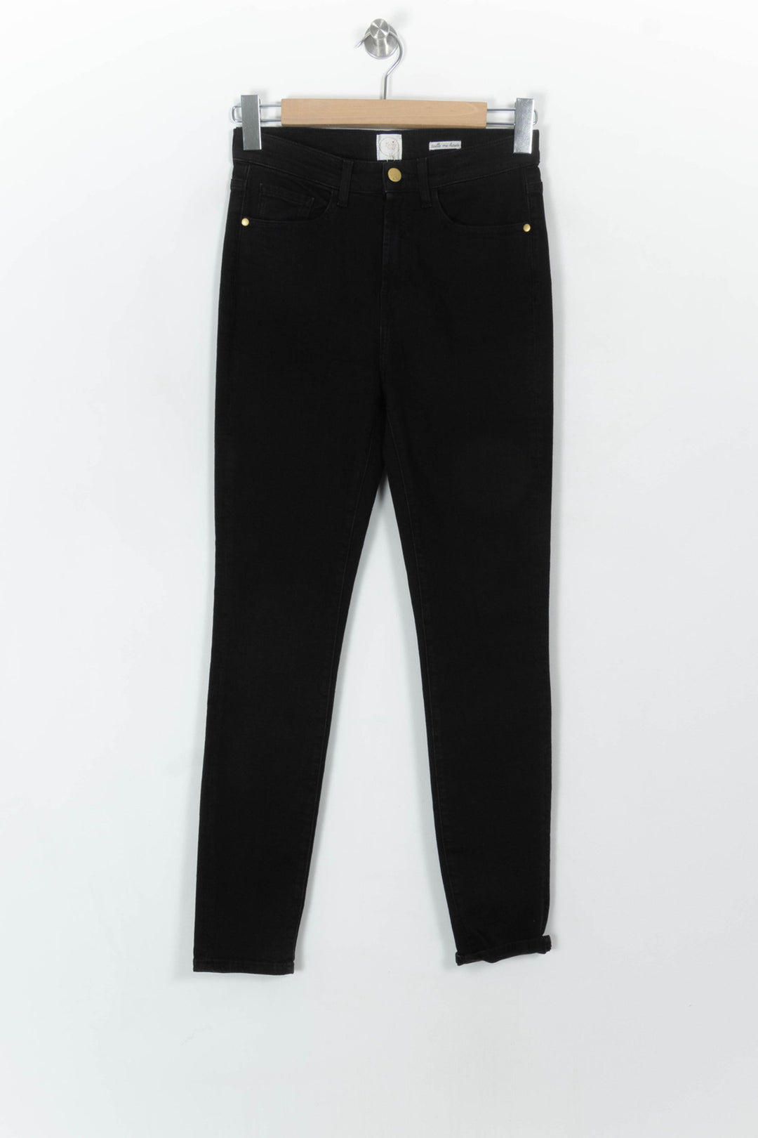 Jean Skinny Noir - Taille S/36 de la marque Des petits hauts | PARAD20532 - Vendu par Paradigme - Image 2