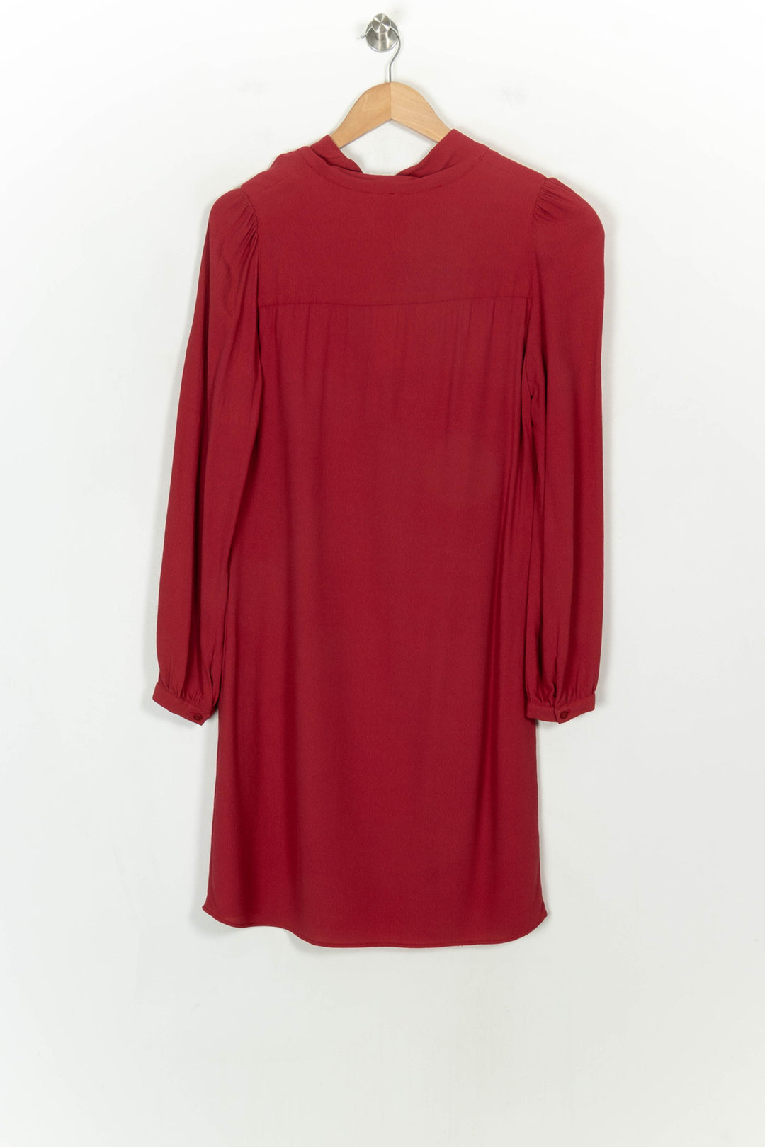 Robe Midi Rouge - Taille S/36 de la marque Tara Jarmon | PARAD20551 - Vendu par Paradigme - Image 5