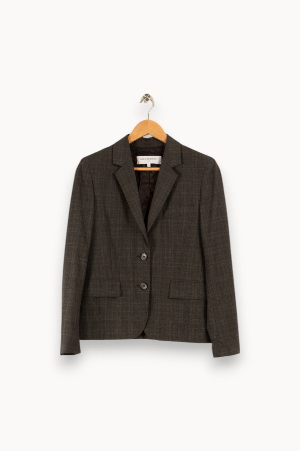Veste grise à carreaux - Taille S/36
