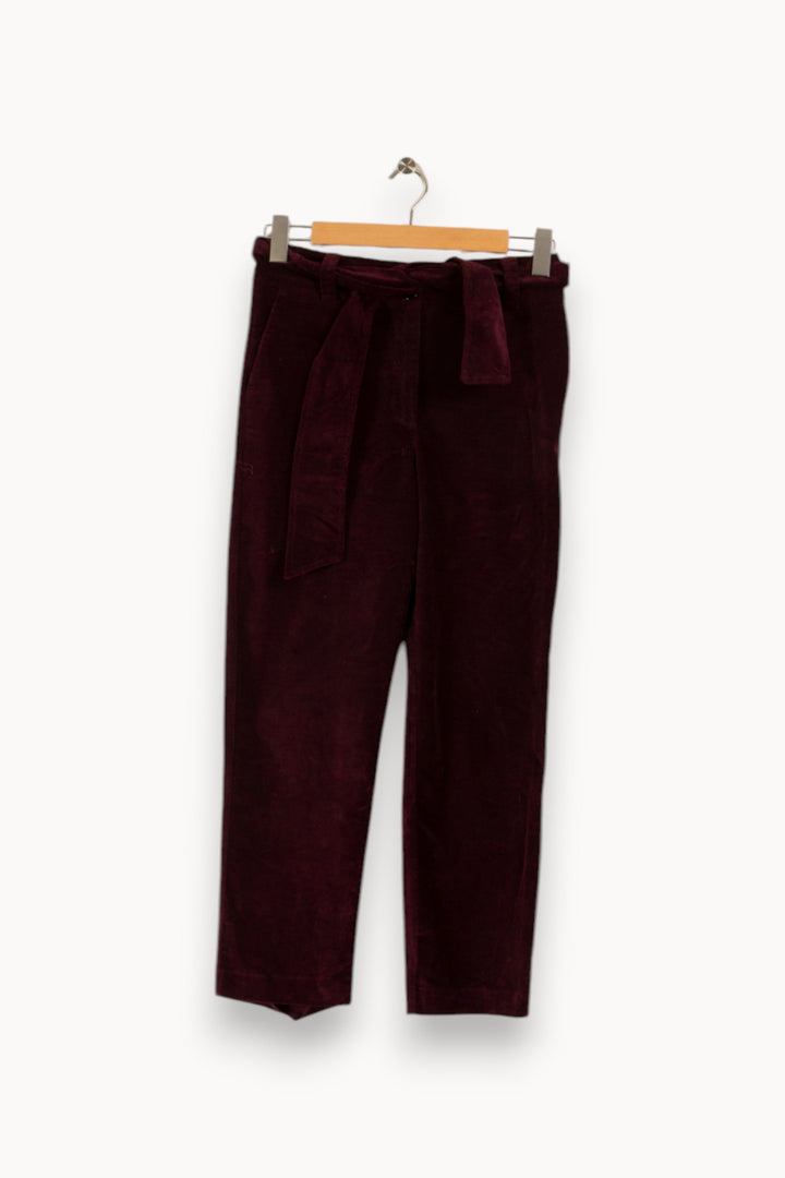 Pantalon bordeaux - Taille S/36