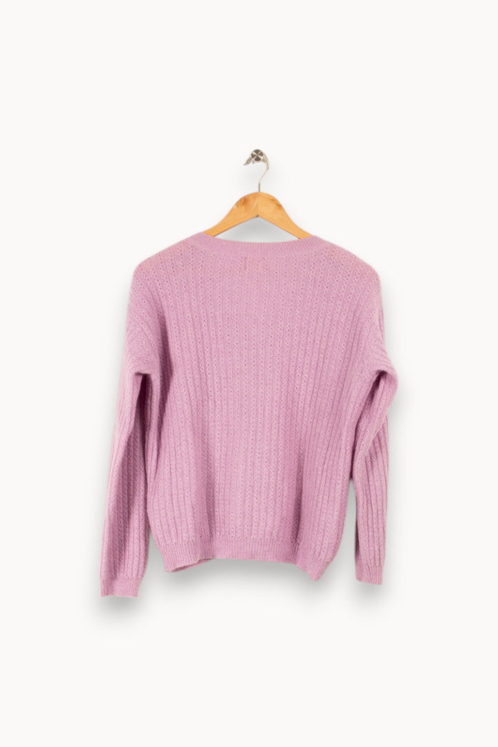 Pull violet - Taille S/36