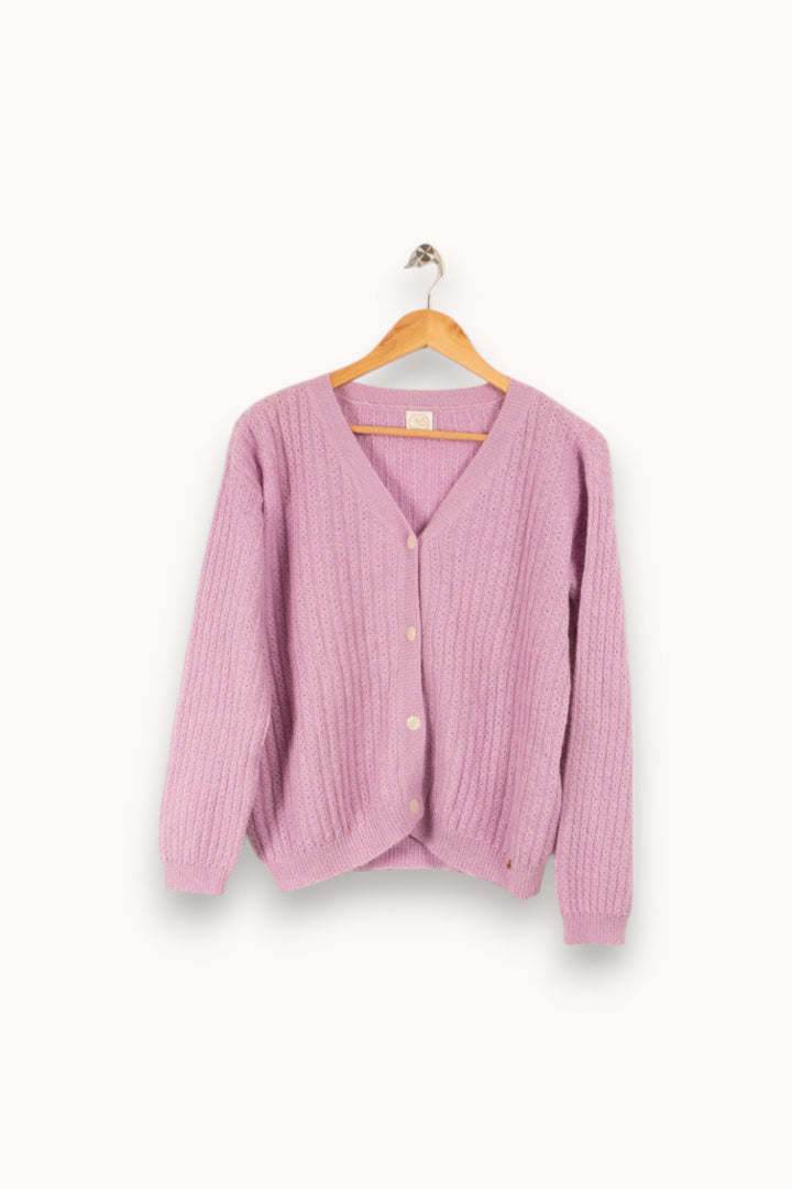 Pull violet - Taille S/36