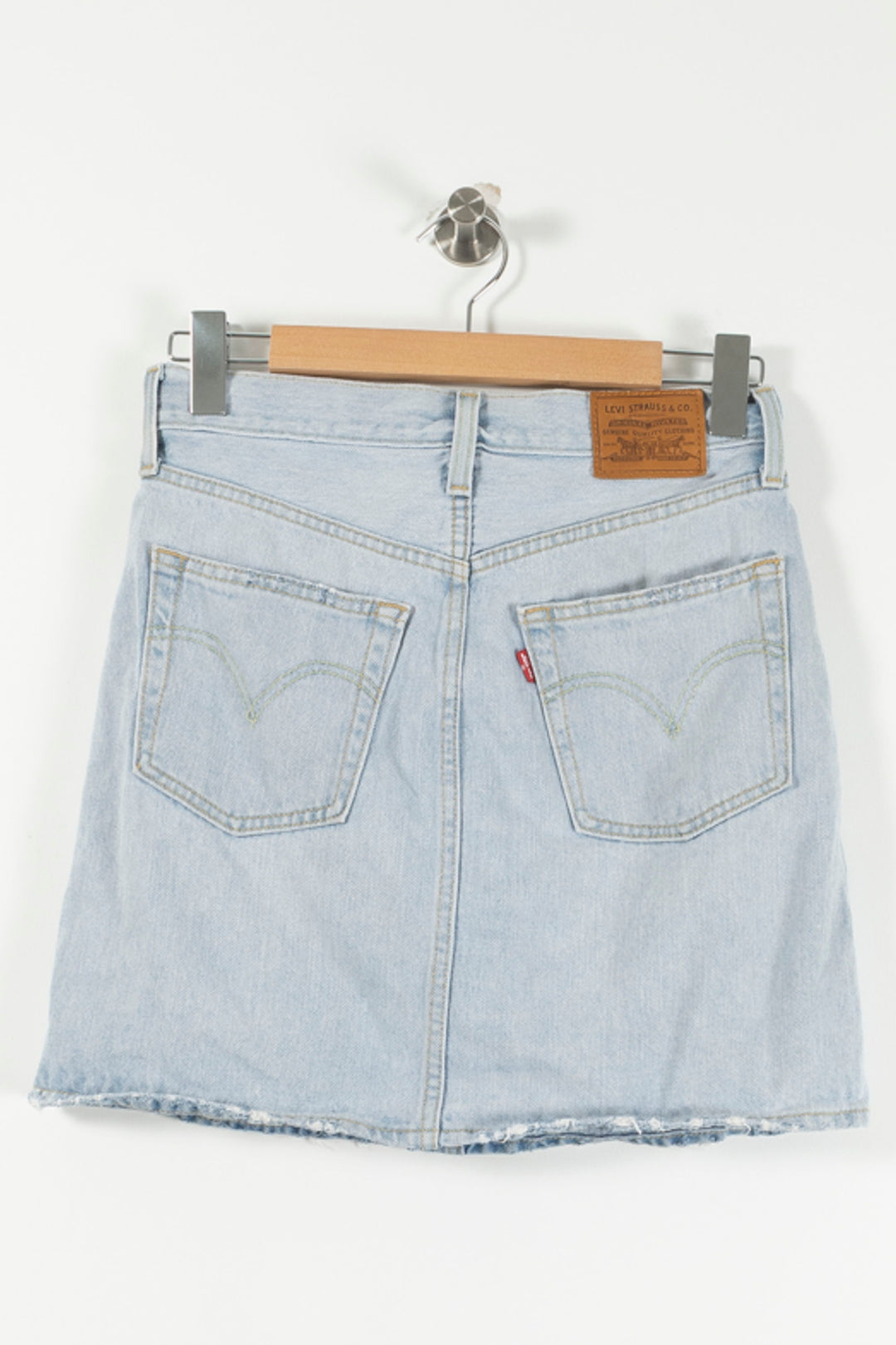 Jupe en Jean Bleue - Taille S/36 de la marque Levi's | PARAD20617 - Vendu par Paradigme - Image 4