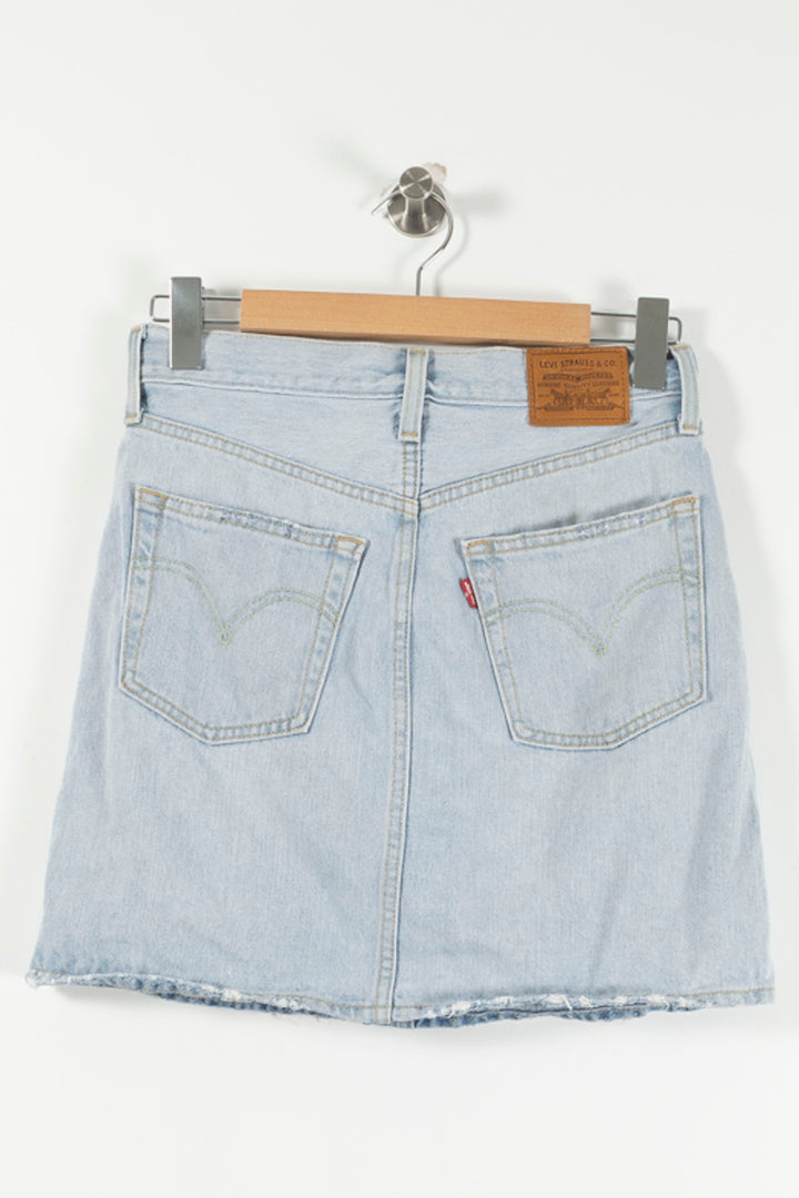 Jupe en Jean Bleue - Taille S/36 de la marque Levi's | PARAD20617 - Vendu par Paradigme - Image 4