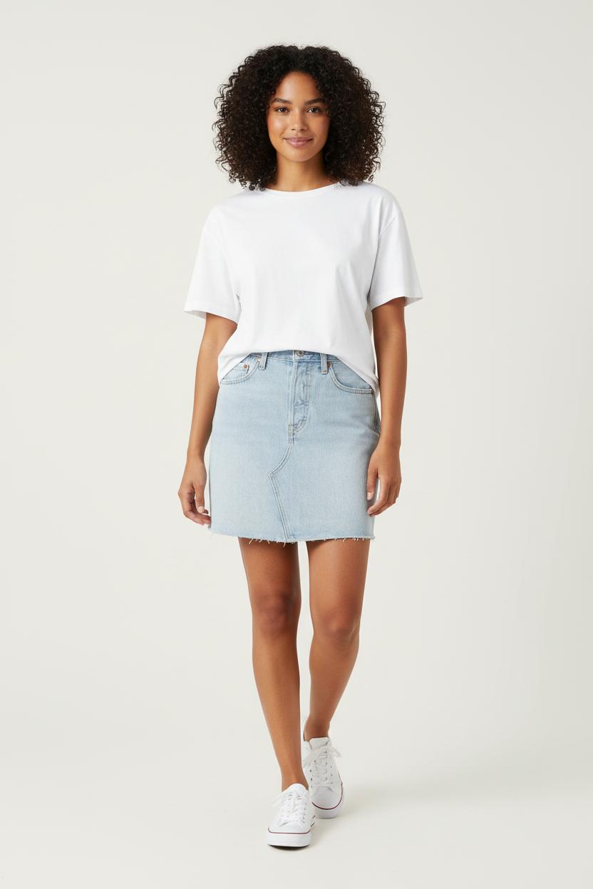 Jupe en Jean Bleue - Taille S/36 de la marque Levi's | PARAD20617 - Vendu par Paradigme - Image 1