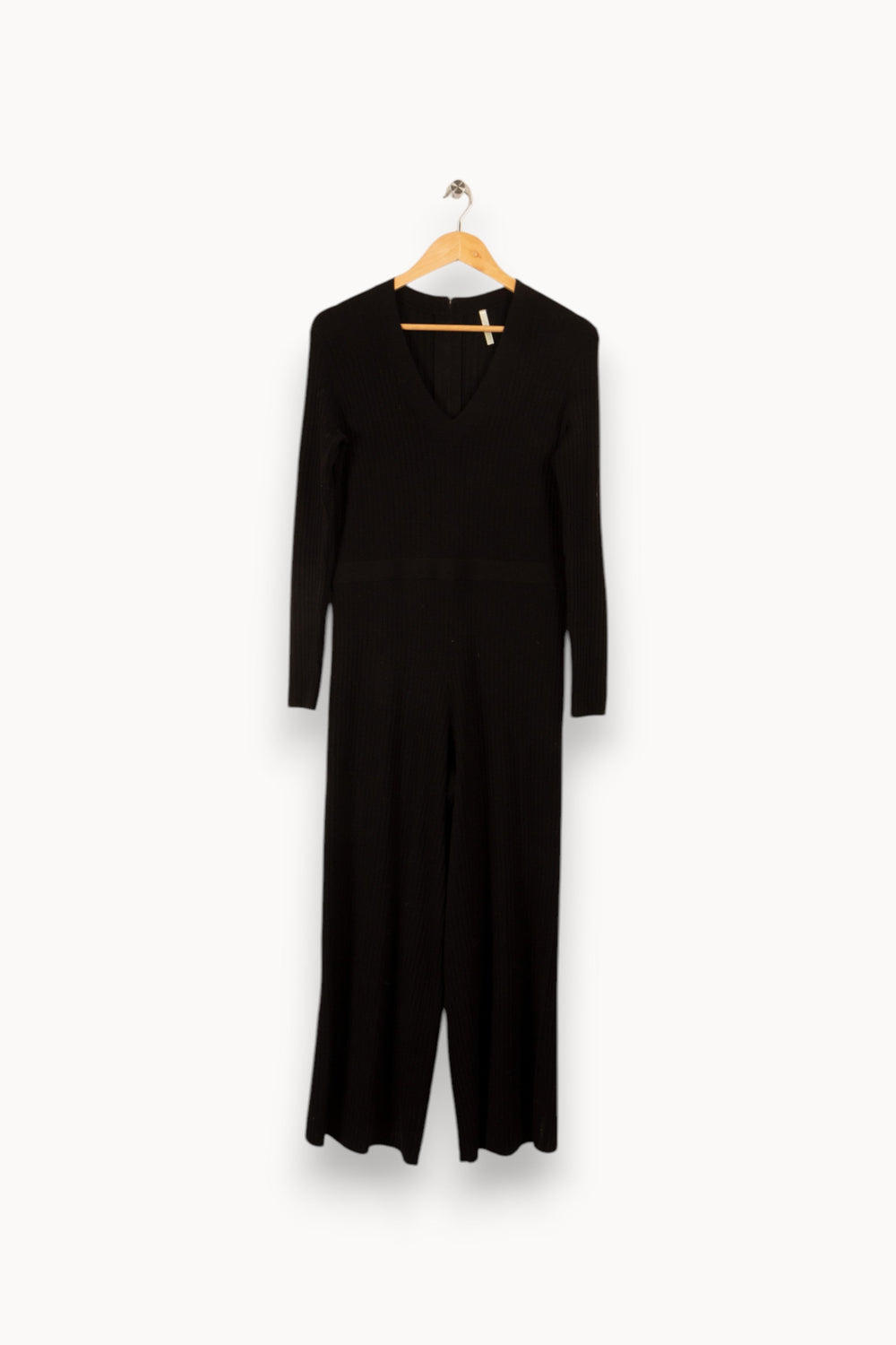 Combinaison côtelée noire - Taille M/38