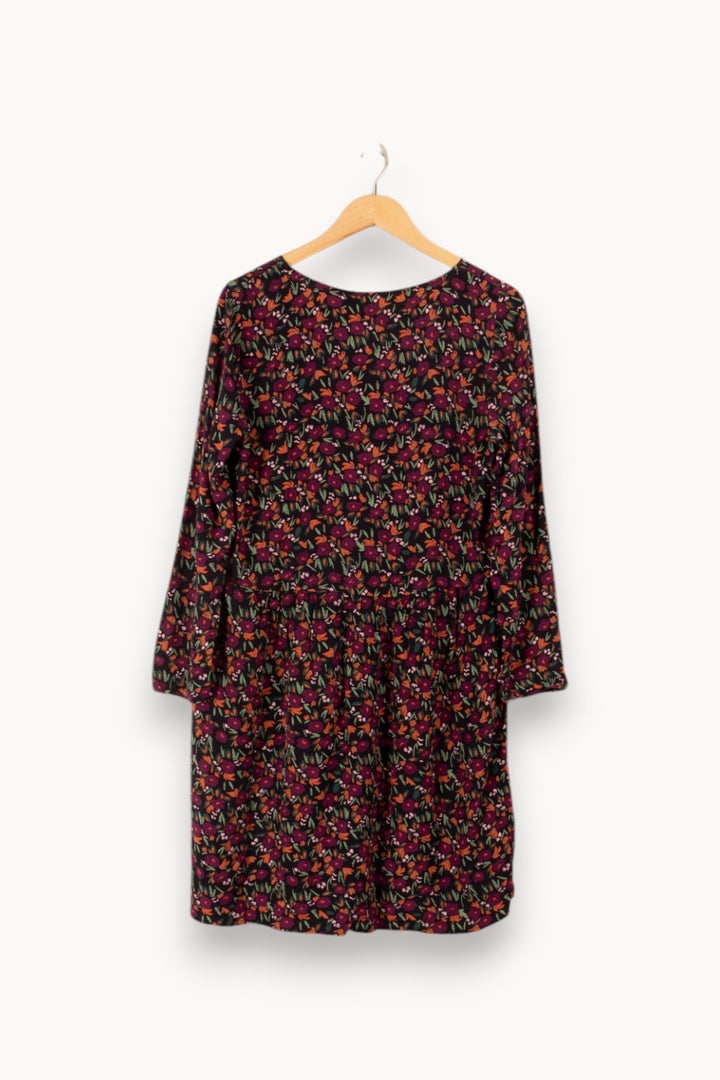 Robe multicolore fleurie - Taille S/36
