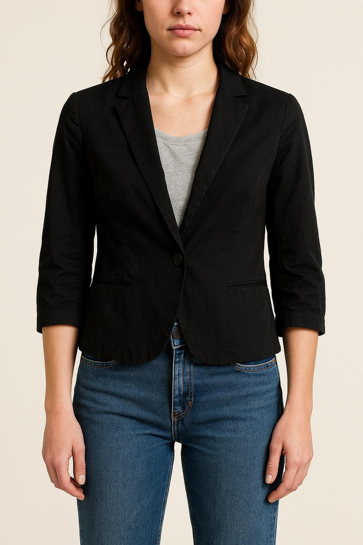 Blazer Noir - Taille S/36 de la marque Caroll | PARAD20697 - Vendu par Paradigme - Image 1