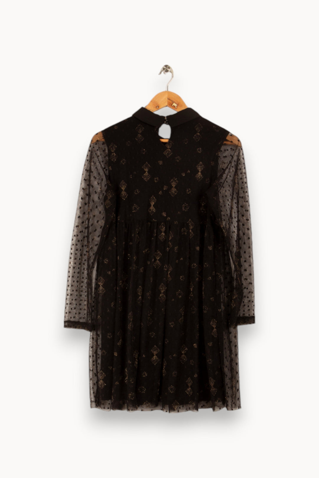 Robe noire avec détails - Taille M/38