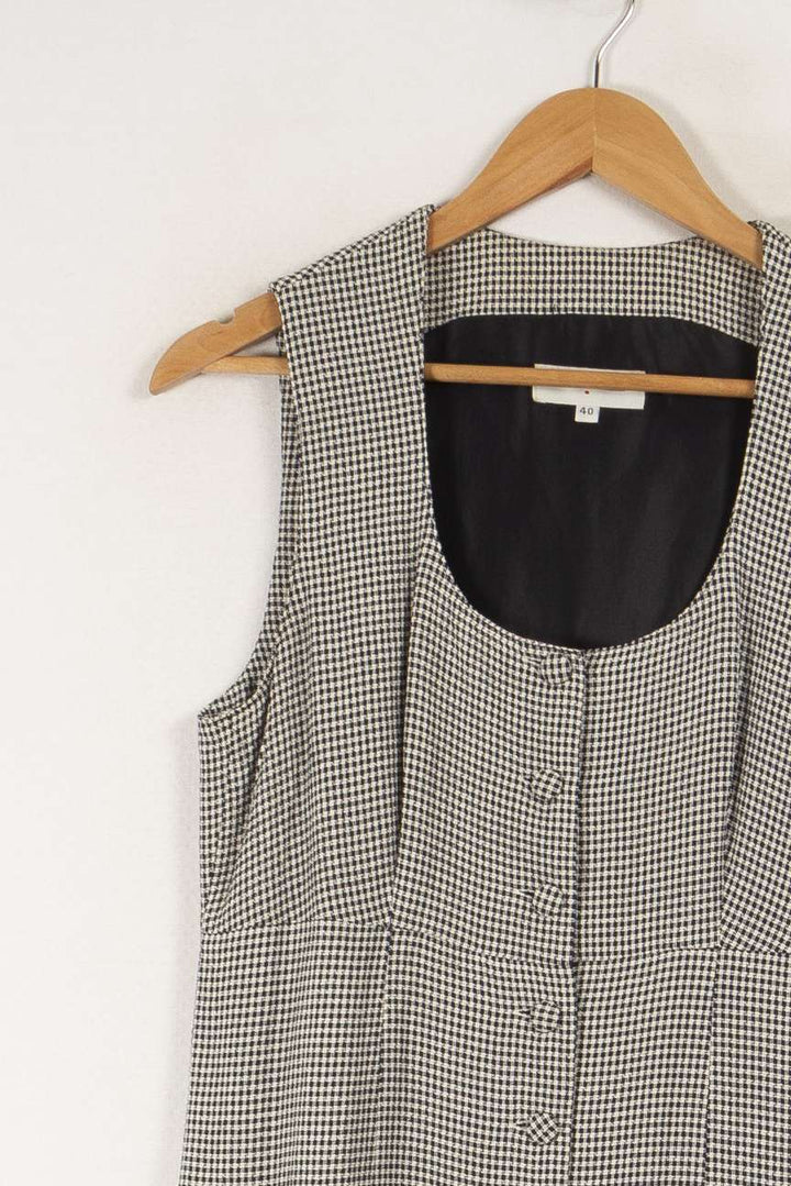 Robe blanc et noir - Taille L/40