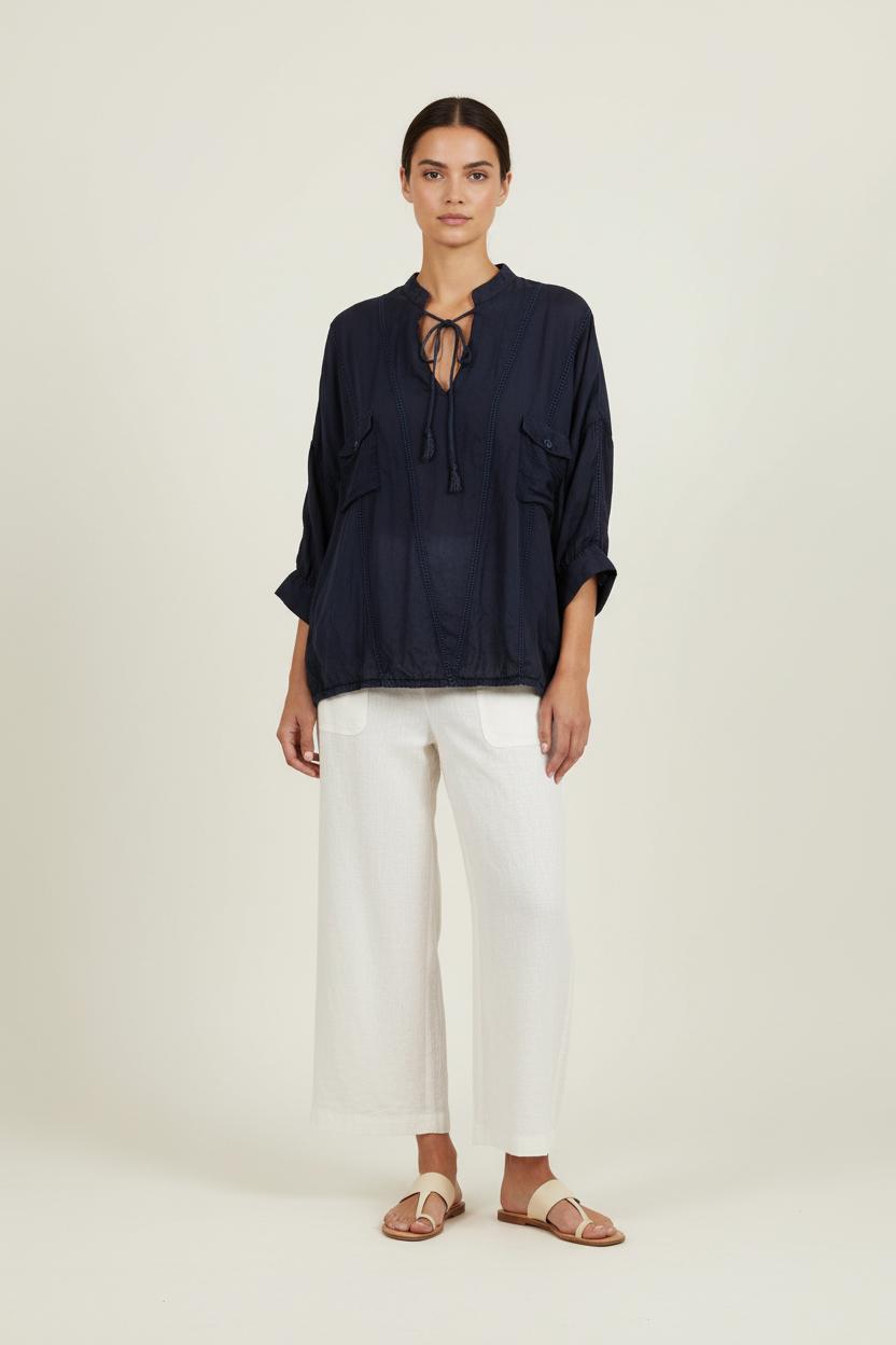 Blouse Bleue - Taille XS/34 de la marque Karl Marc John | PARAD20757 - Vendu par Paradigme - Image 1