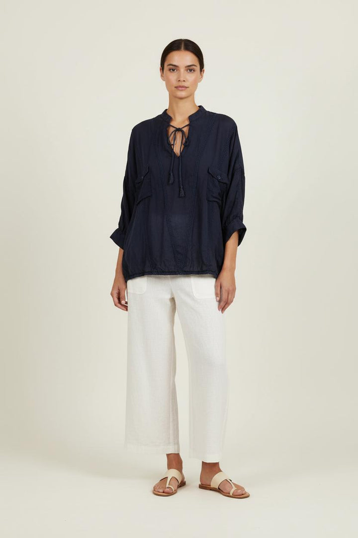 Blouse Bleue - Taille XS/34 de la marque Karl Marc John | PARAD20757 - Vendu par Paradigme - Image 1