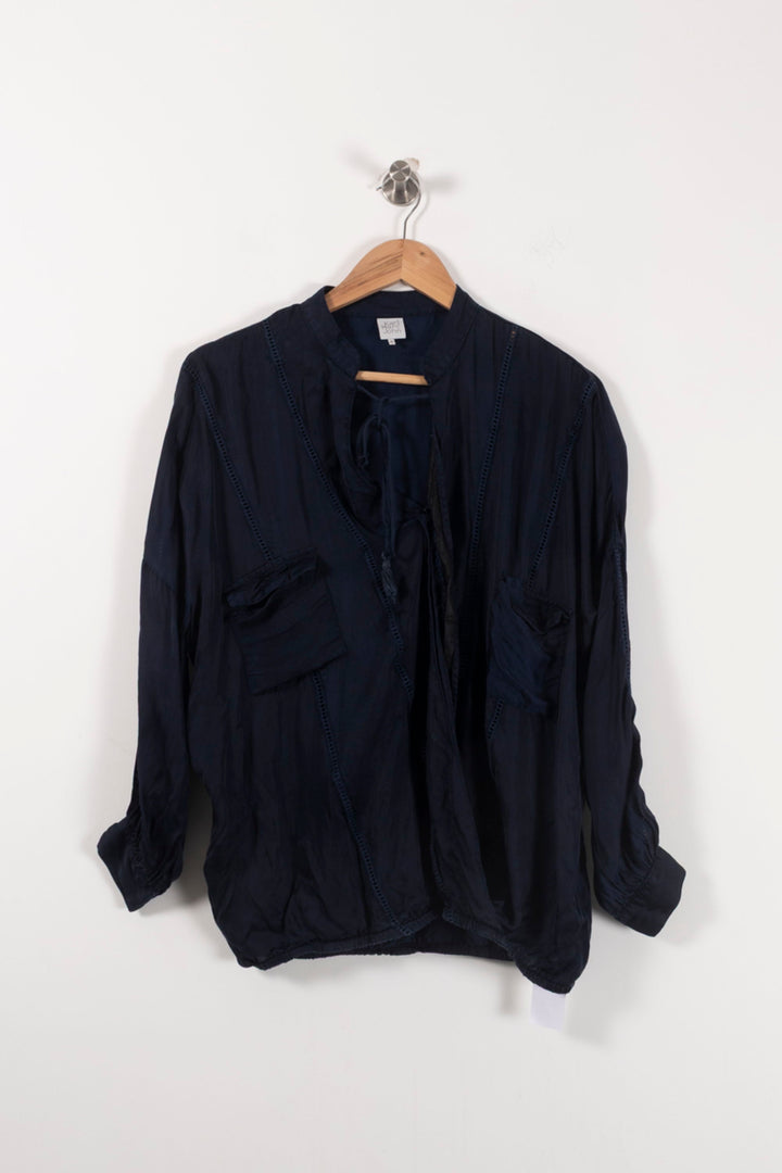 Blouse Bleue - Taille XS/34 de la marque Karl Marc John | PARAD20757 - Vendu par Paradigme - Image 2