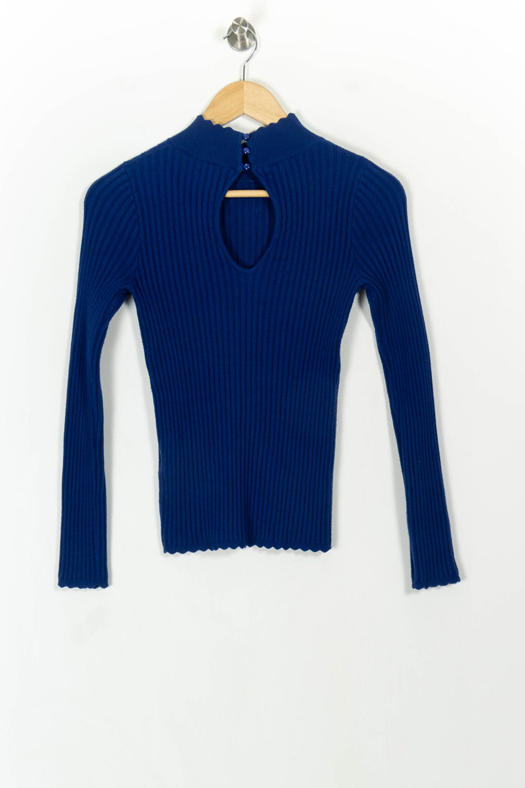 Pull Bleu - Taille S/36 de la marque Petite Mendigote | PARAD20758 - Vendu par Paradigme - Image 4