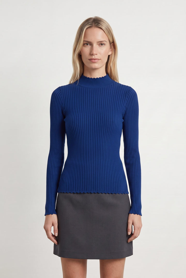 Pull Bleu - Taille S/36 de la marque Petite Mendigote | PARAD20758 - Vendu par Paradigme - Image 1