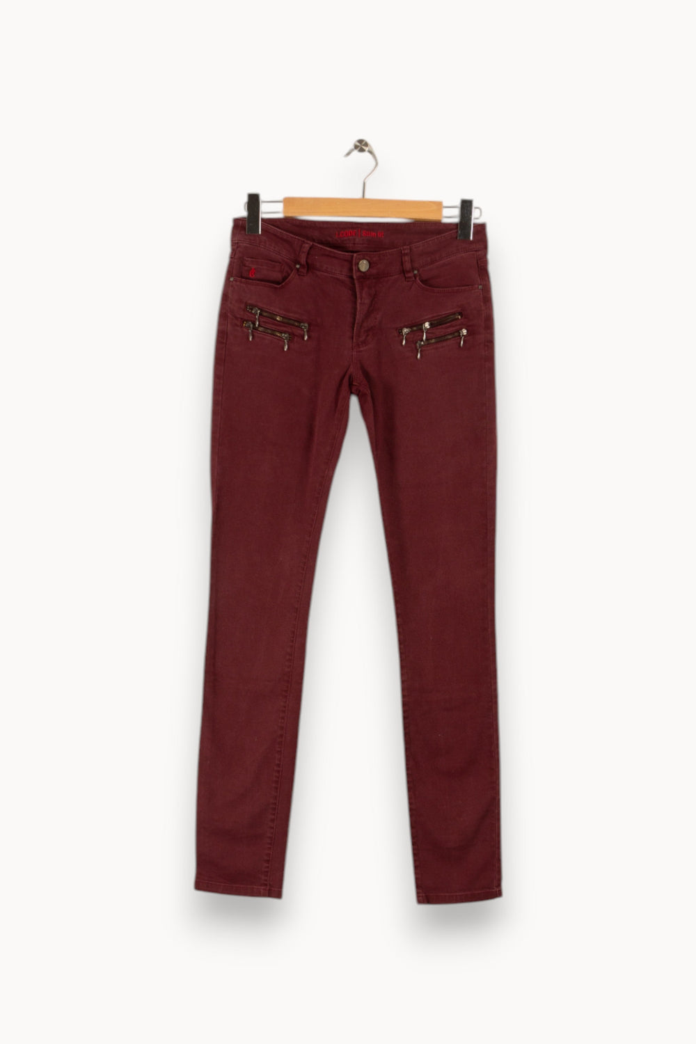 Pantalon bordeaux - Taille M/38