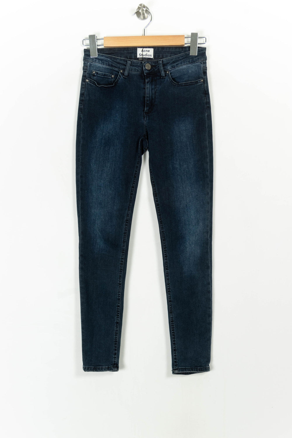 Jean Slim Bleu Foncé - Taille S/36 de la marque Acne Studios | PARAD20799 - Vendu par Paradigme - Image 2