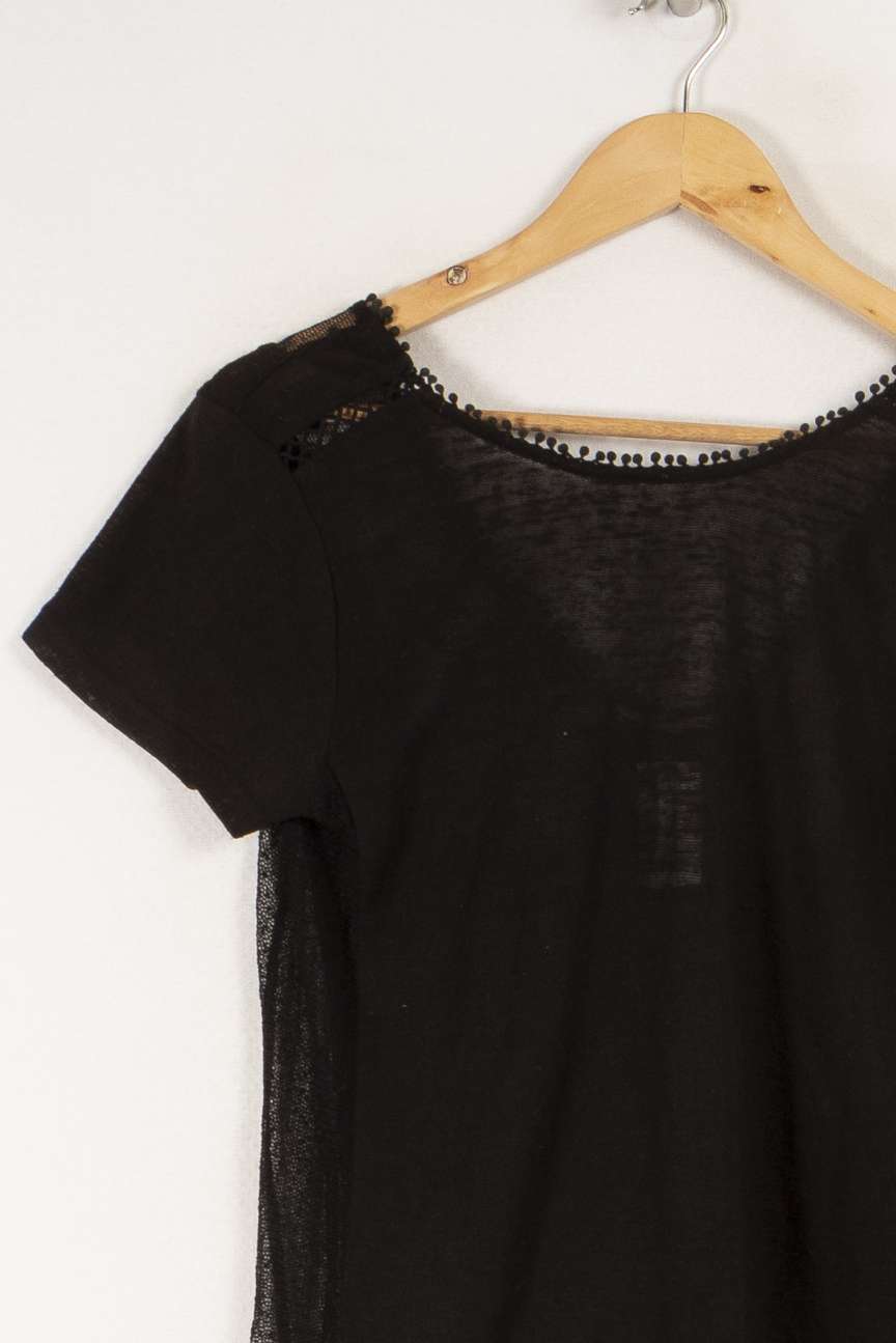 T-shirt noir - Taille S/36