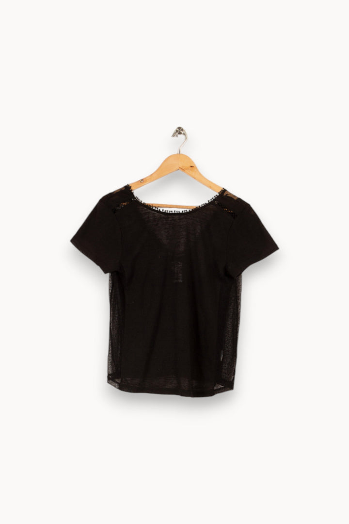 T-shirt noir - Taille S/36
