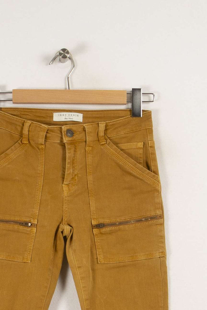 Pantalon marron - Taille XS/34