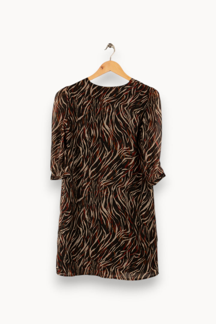 Robe multicolore zébrée - Taille S/36