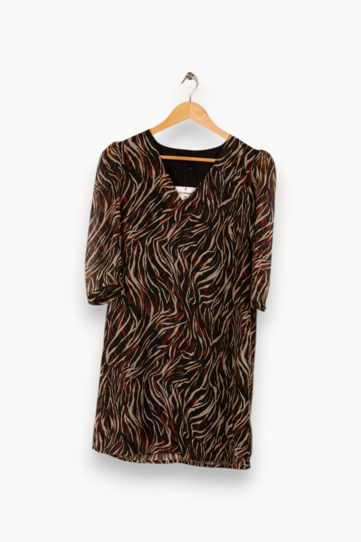 Robe multicolore zébrée - Taille S/36