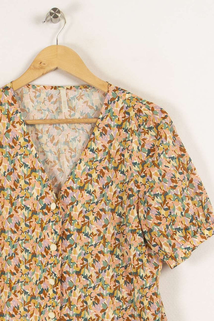 Blouse multicolore - Taille M/38