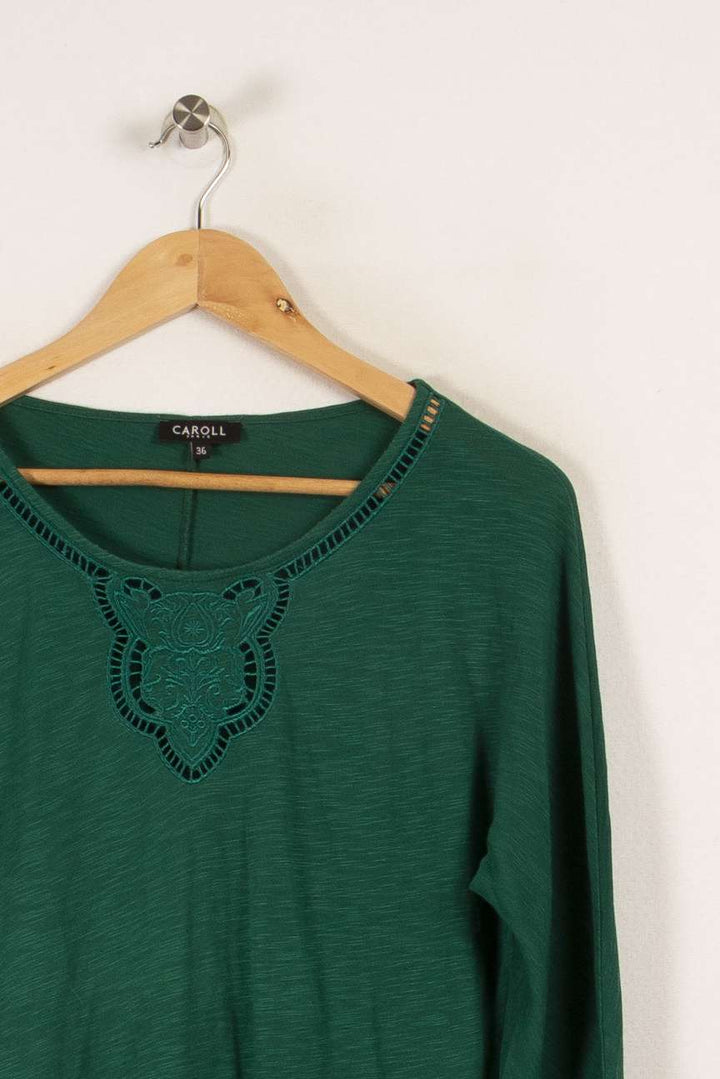 Top vert - Taille S/36