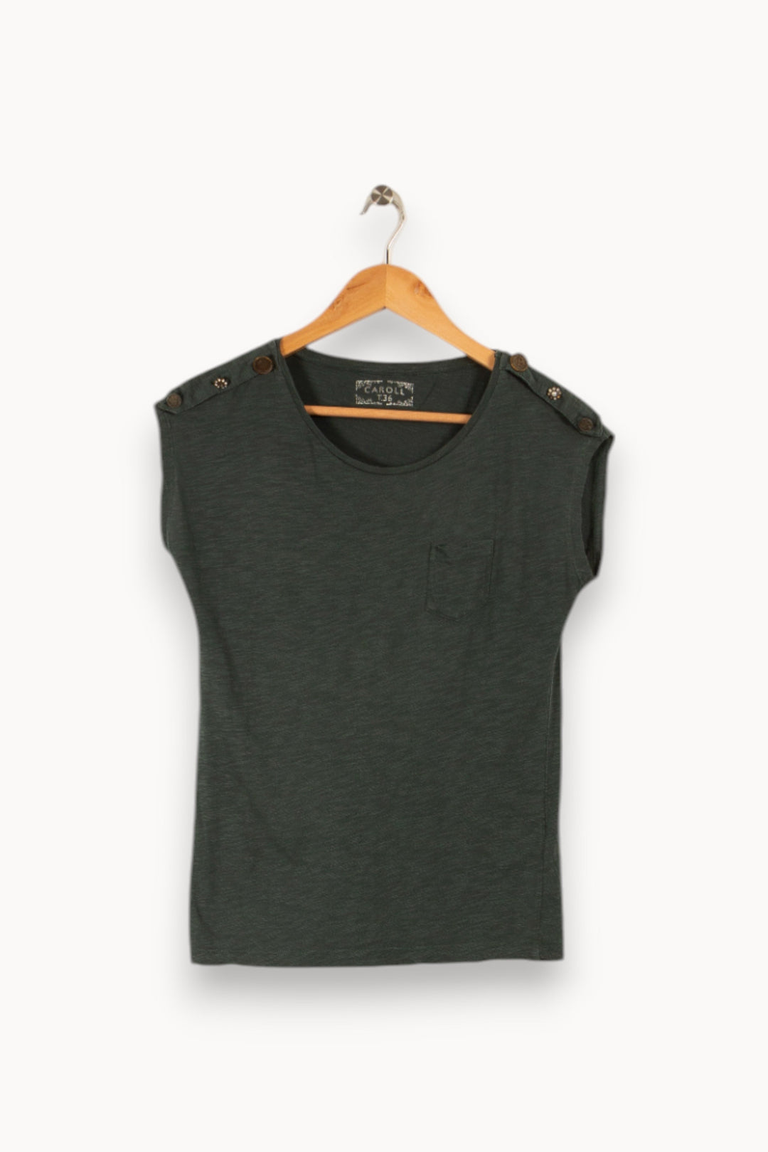 T-shirt vert - Taille S/36