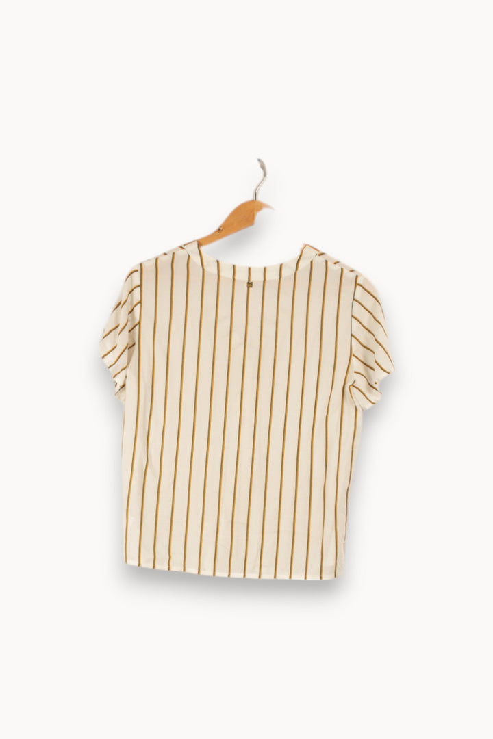 Chemise blanche rayée - Taille M/38