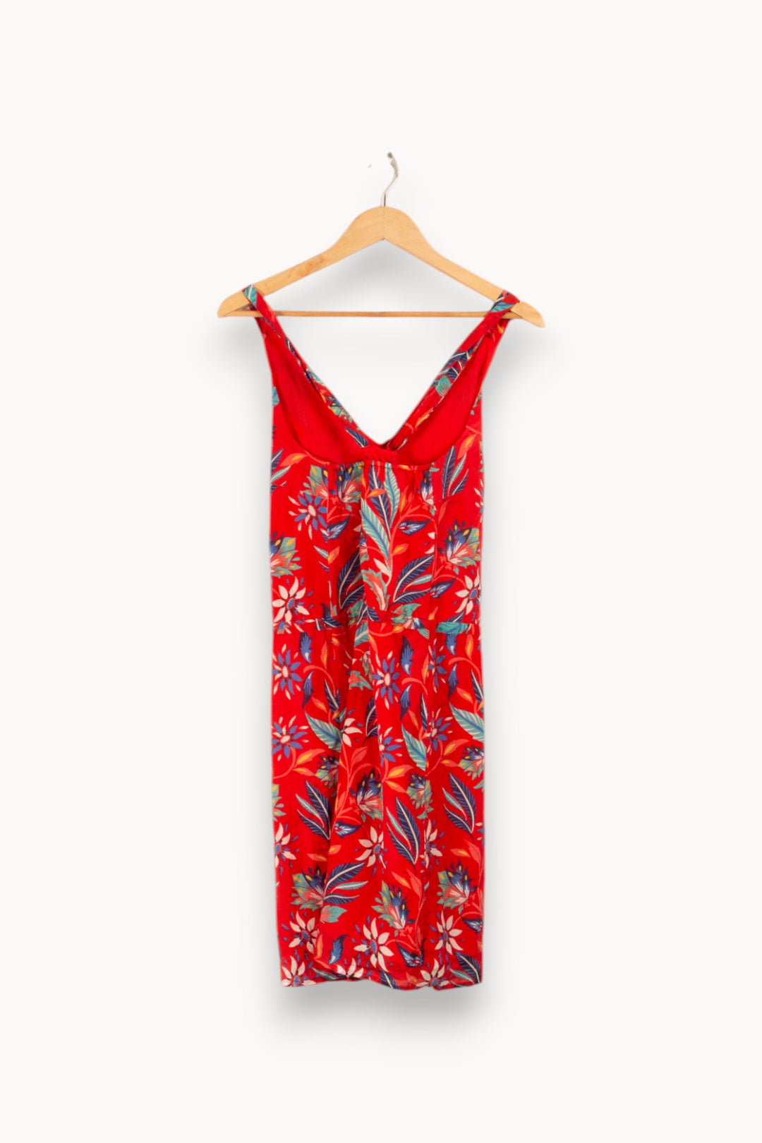 Robe rouge à motifs - Taille M/38