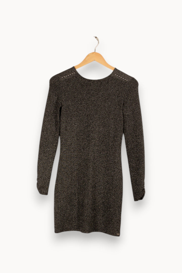Robe noire brillante - Taille XXS/32