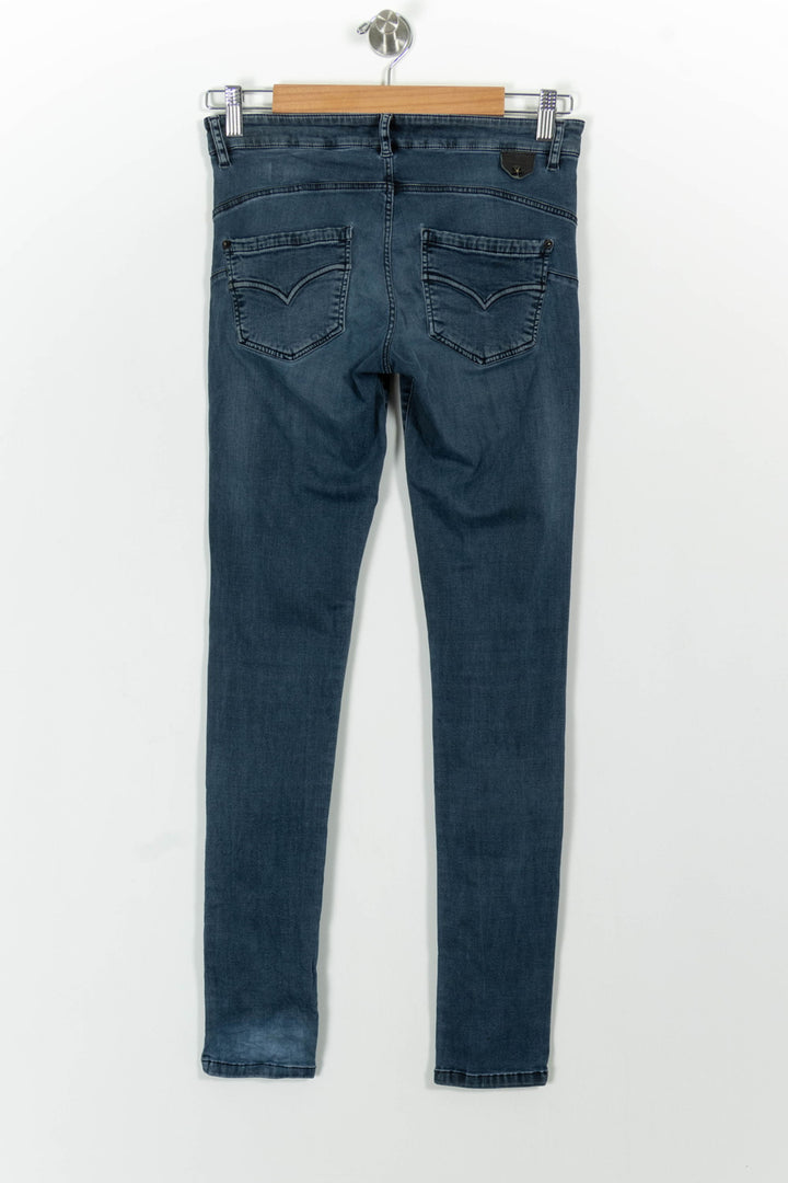 Jean Slim Bleu - Taille S/36 de la marque IKKS | PARAD20922 - Vendu par Paradigme - Image 4