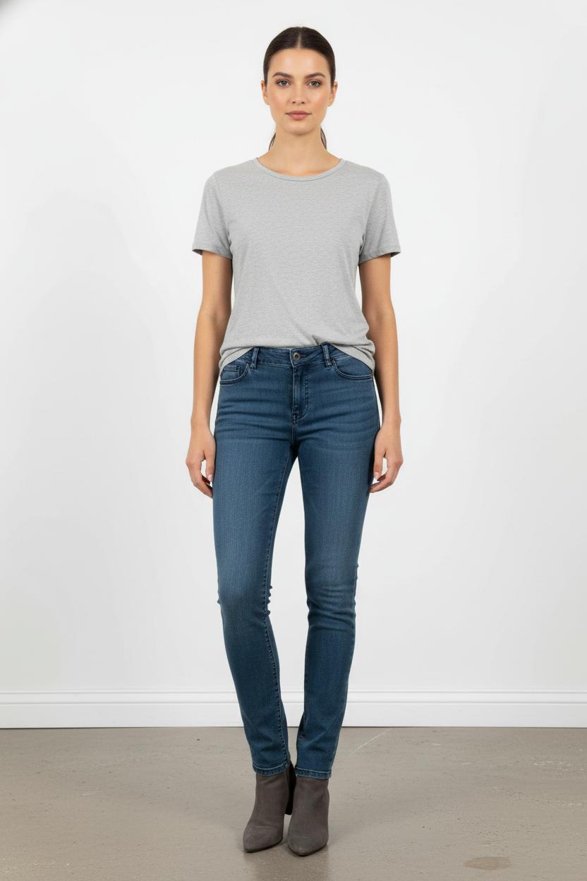 Jean Slim Bleu - Taille S/36 de la marque IKKS | PARAD20922 - Vendu par Paradigme - Image 1
