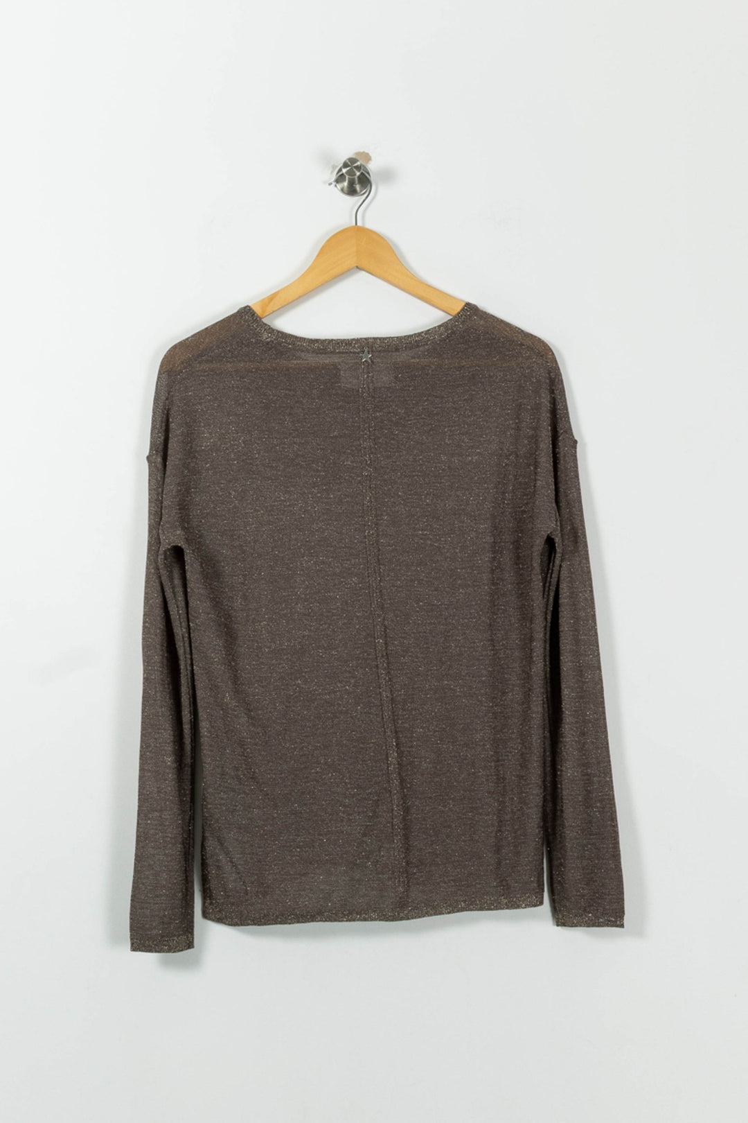 Pull Marron - Taille S/36 de la marque Sud express | PARAD20938 - Vendu par Paradigme - Image 4