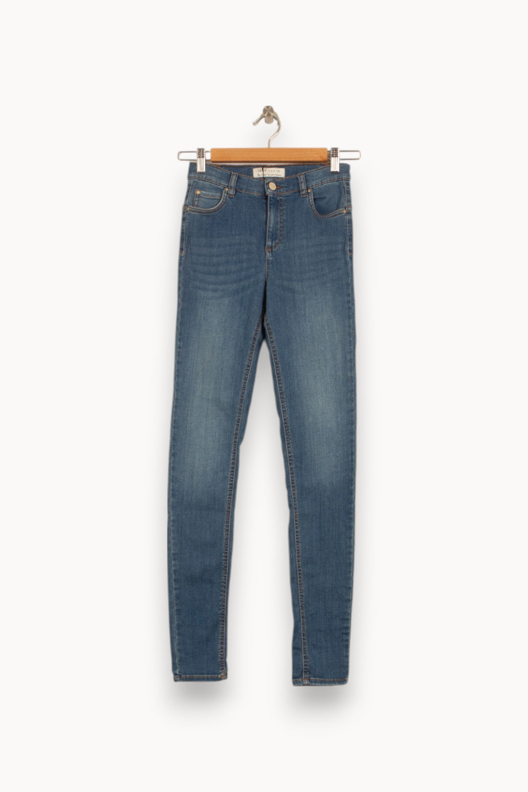 Jean Slim Bleu - Taille XS/34 de la marque IKKS | PARAD20940 - Vendu par Paradigme - Image 2