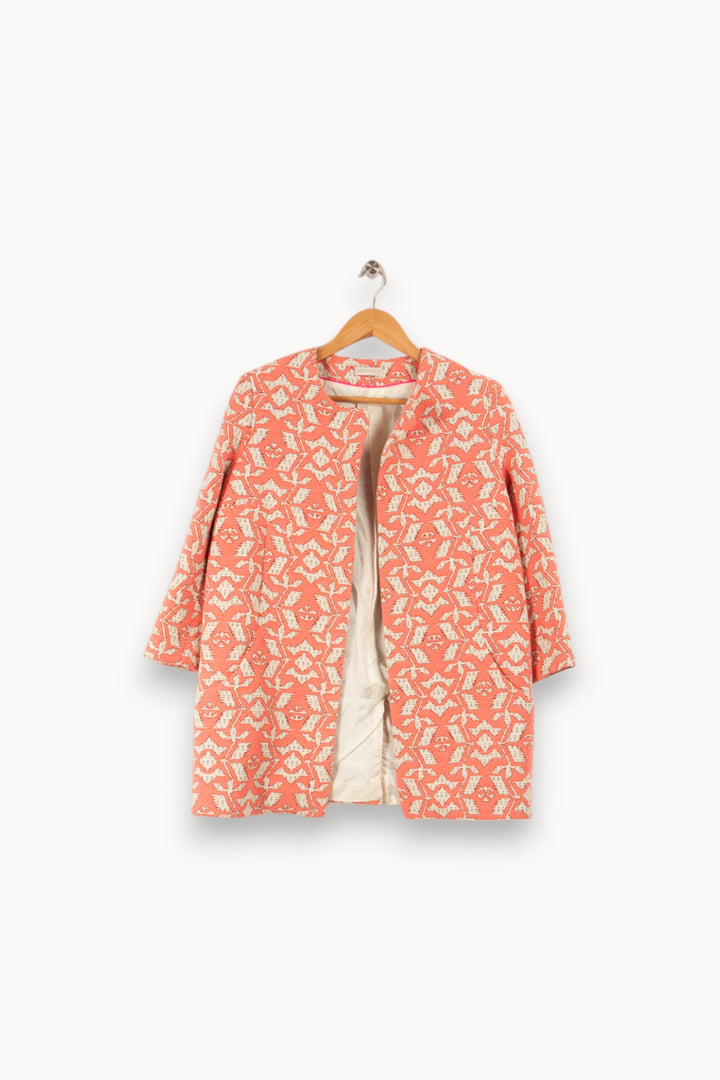 Veste rose à motifs - Taille S/36