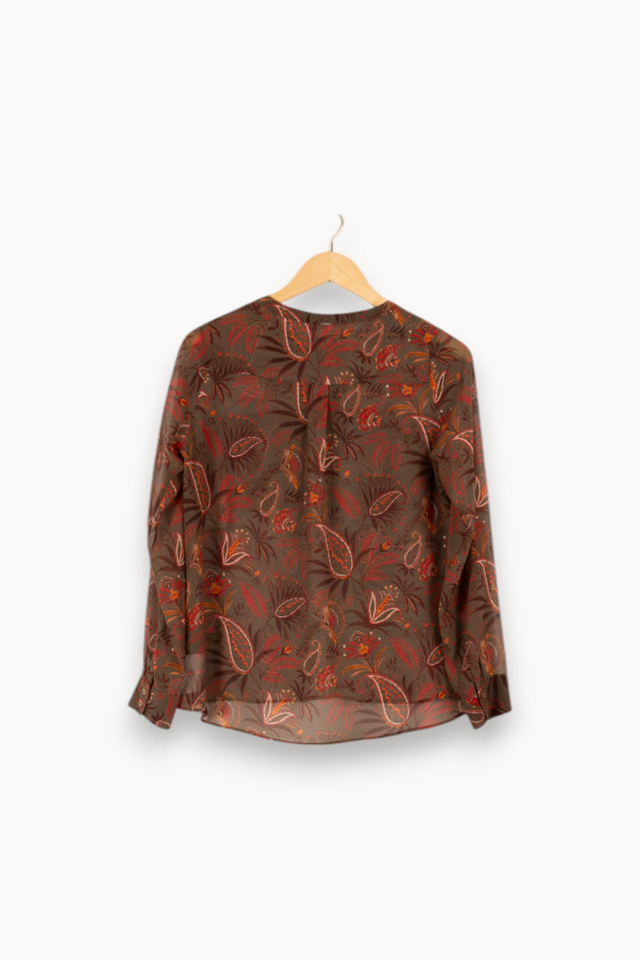 Blouse bordeaux - Taille M/38