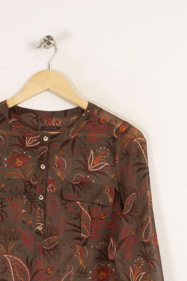 Blouse bordeaux - Taille M/38