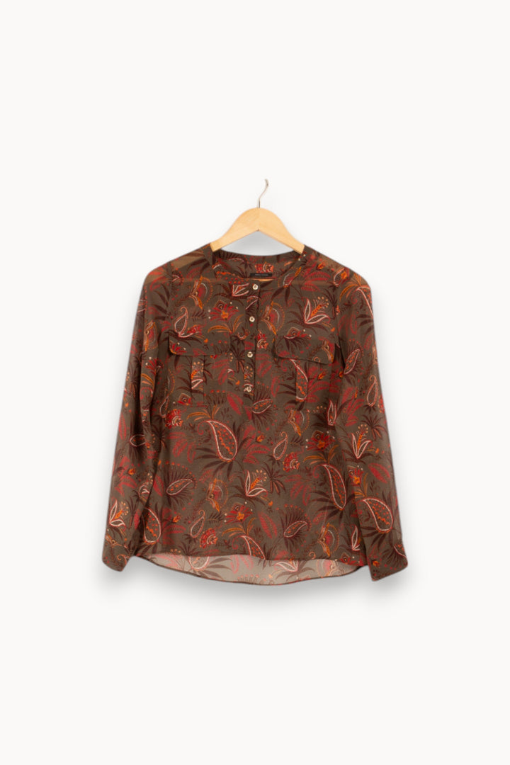 Blouse bordeaux - Taille M/38