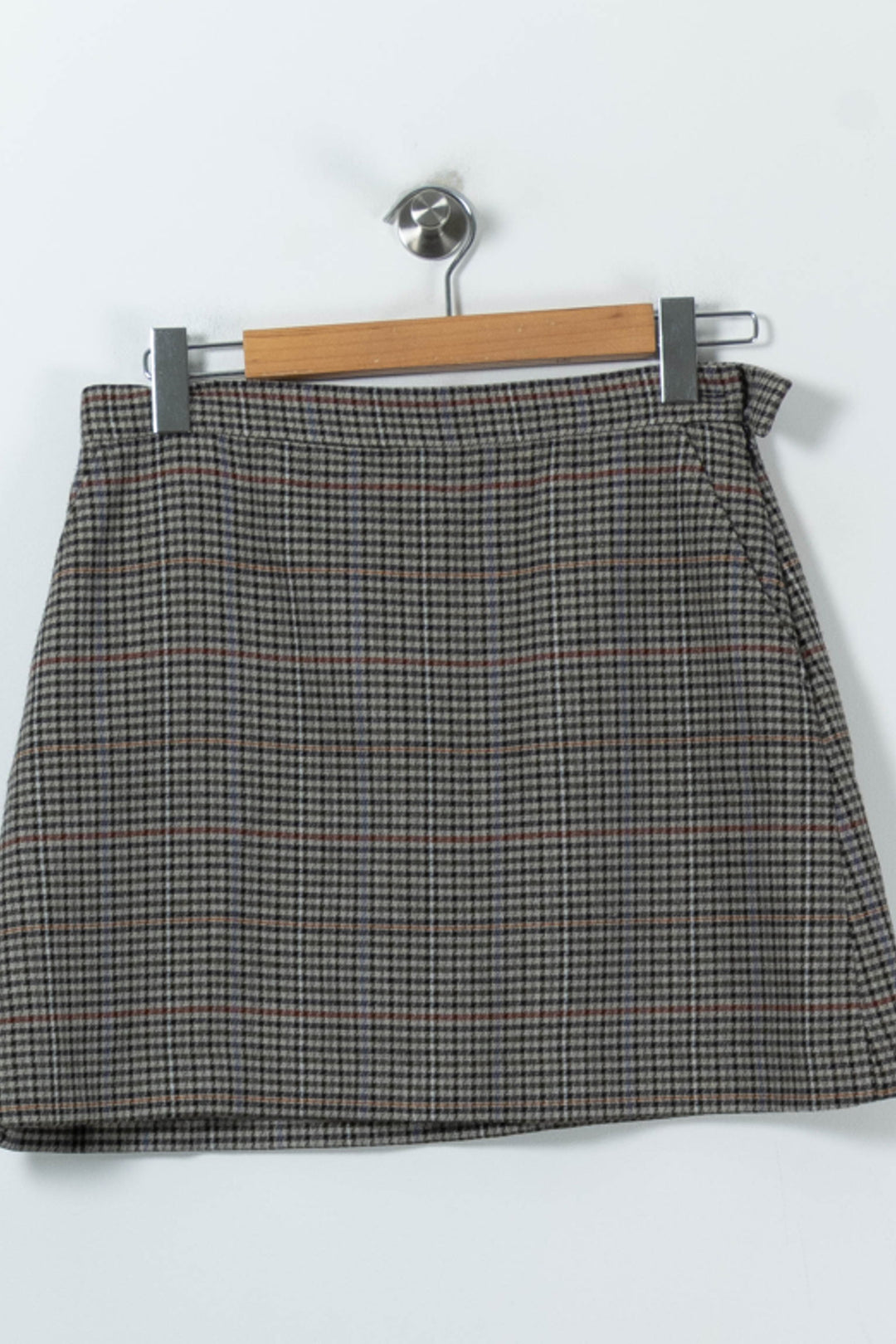 Jupe Écossaise Grise - Taille L/40 de la marque Comptoir des Cotonniers | PARAD20955 - Vendu par Paradigme - Image 2