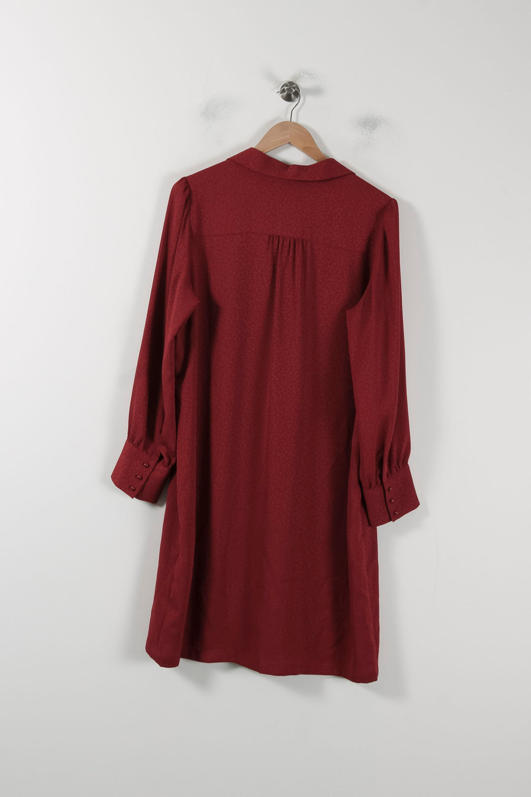 Robe Chemise Bordeaux - Taille XXL/44 de la marque Gerard Darel | PARAD20959 - Vendu par Paradigme - Image 4