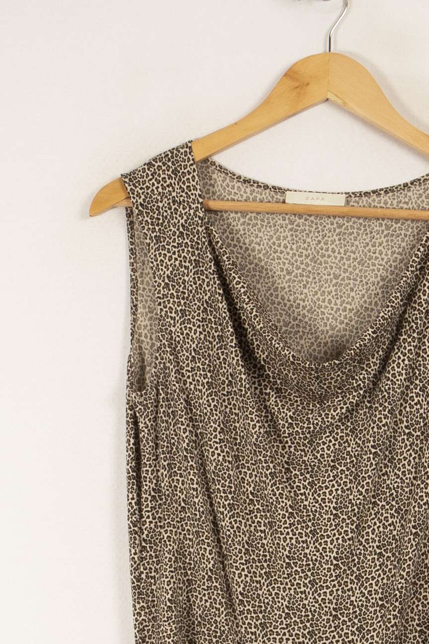 Robe à motif léopard - Taille M/38