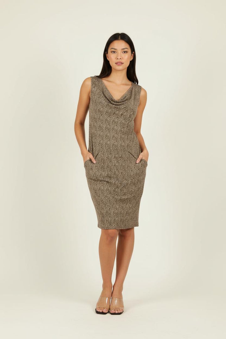 Robe à motif léopard - Taille M/38