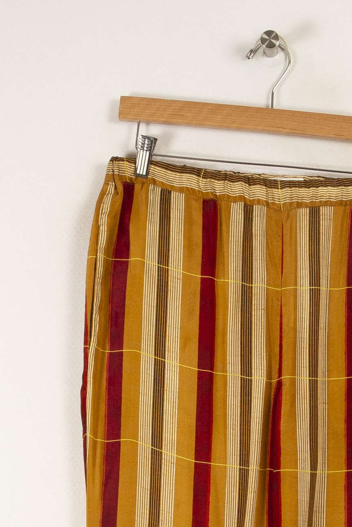 Pantalon multicolore rayé - Taille L/40