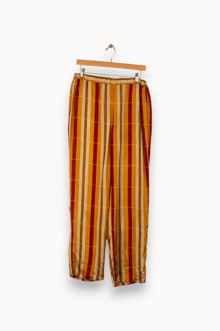 Pantalon multicolore rayé - Taille L/40