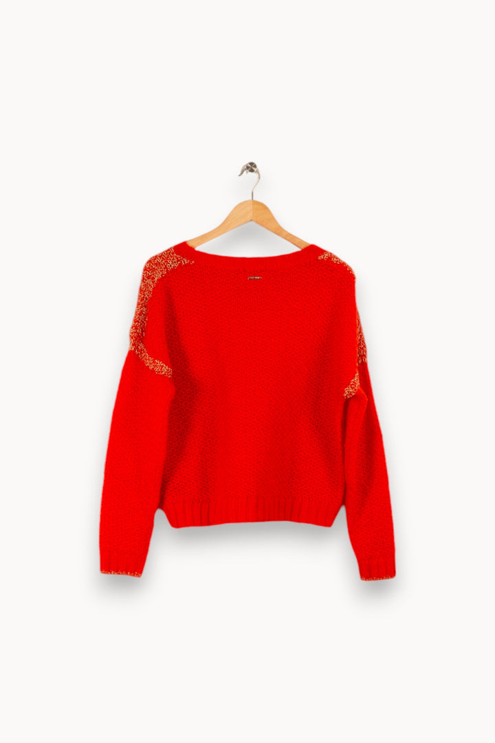 Pull rouge - Taille S/36